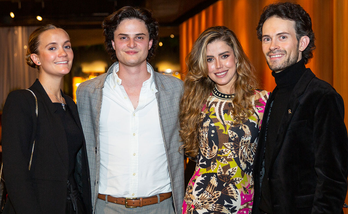 Nicole  Dietze, Jose Perelman, Alexia Capdevielle y Rafa Picard