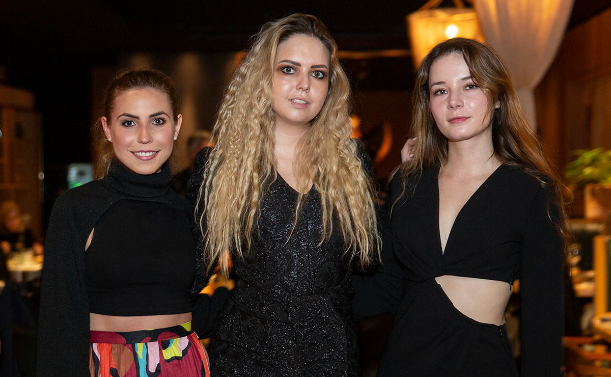 Pamela Parraga, Mariana Aranda y Sofia Gojon