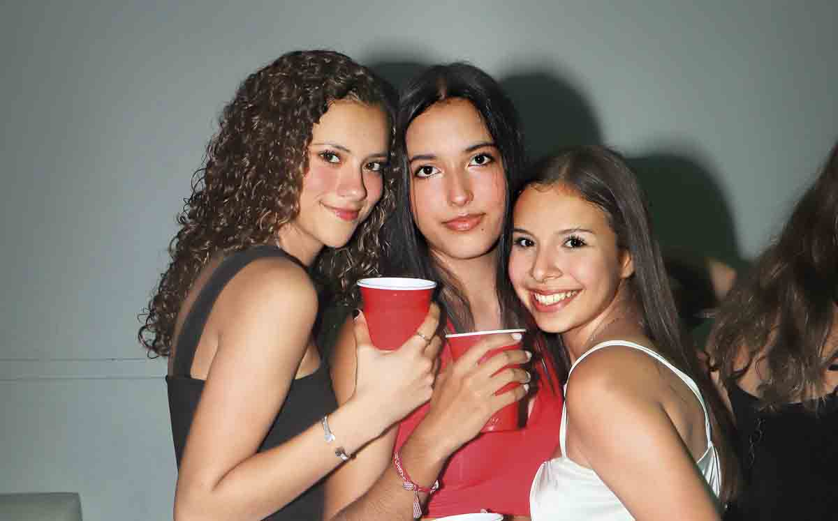 Melanie Fernández, Verónica Domínguez y Zamira González / Foto: Dennis Hernández