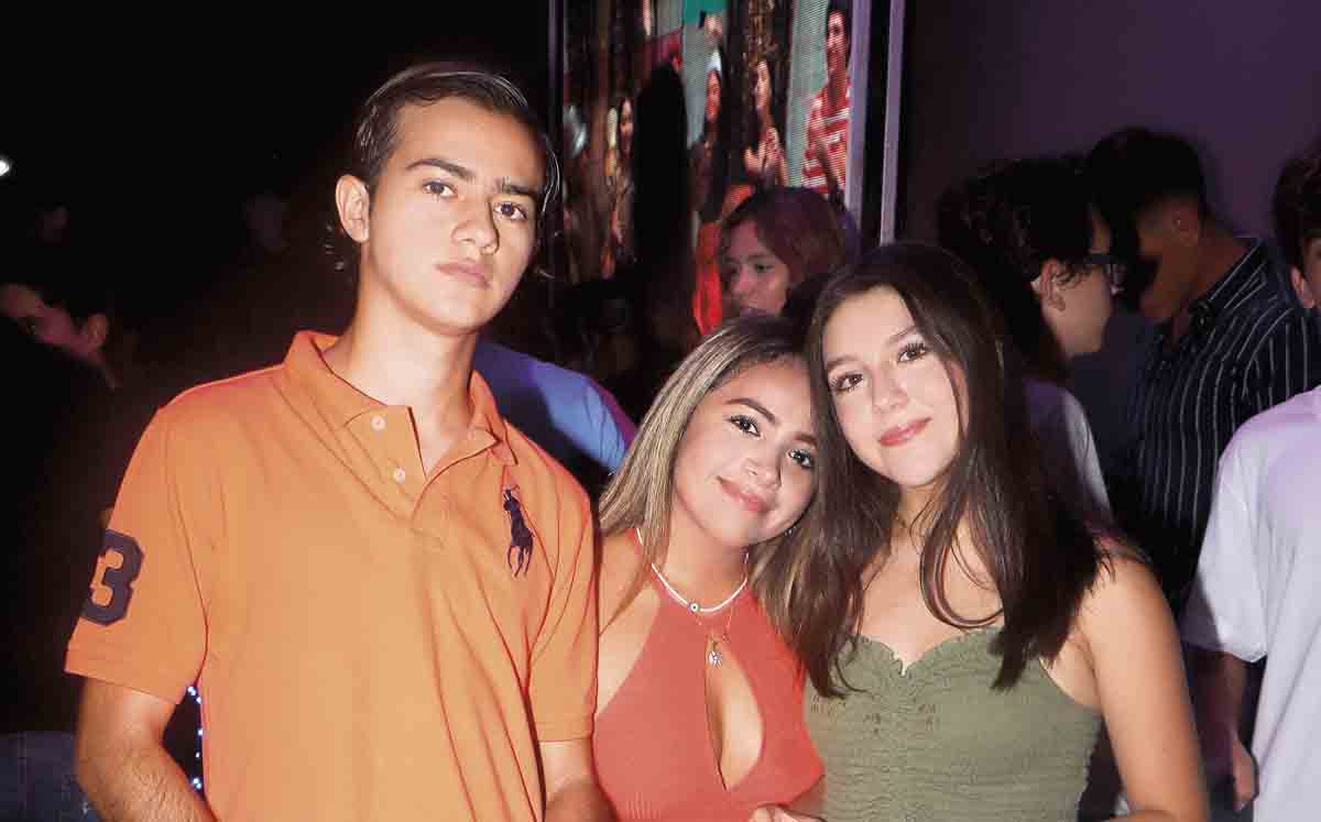 Marcelo Larios, Samantha González y Camila Mata / Foto: Dennis Hernández