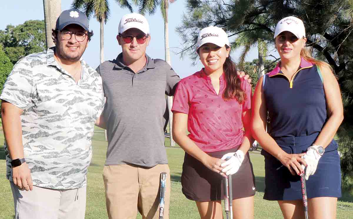 Sebastián García, Rolando Girard, Claudia Mejía y Andrea Leal/ Foto: Dennis Hernández