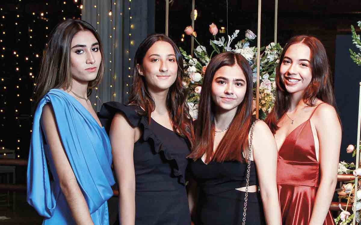 Sophia Larraga, Lorena Casanova, Eloina Courrech y Natalia Álvarez / Foto: José Chang
