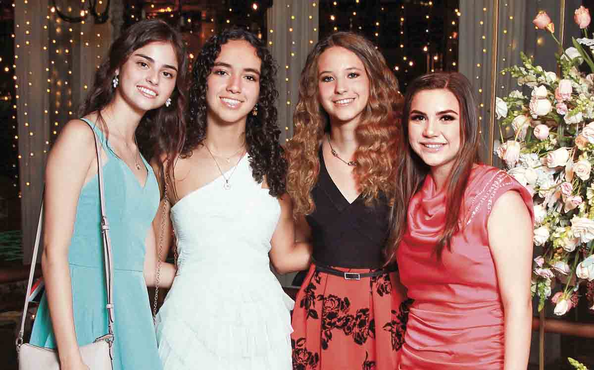 Miranda González, NatalIa Maraboto, Marifer Gutiérrez y Fátima Lacorte / Foto: José Chang