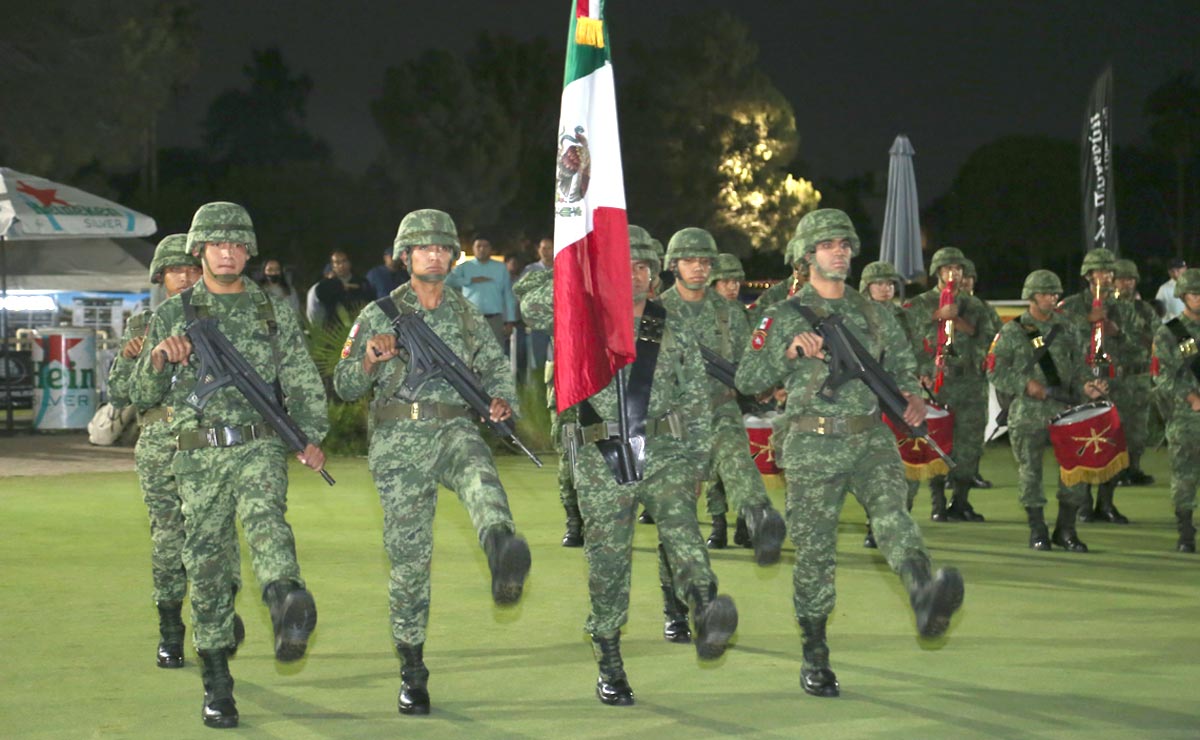 Participó el Ejército Mexicano en la ceremonia de apertura