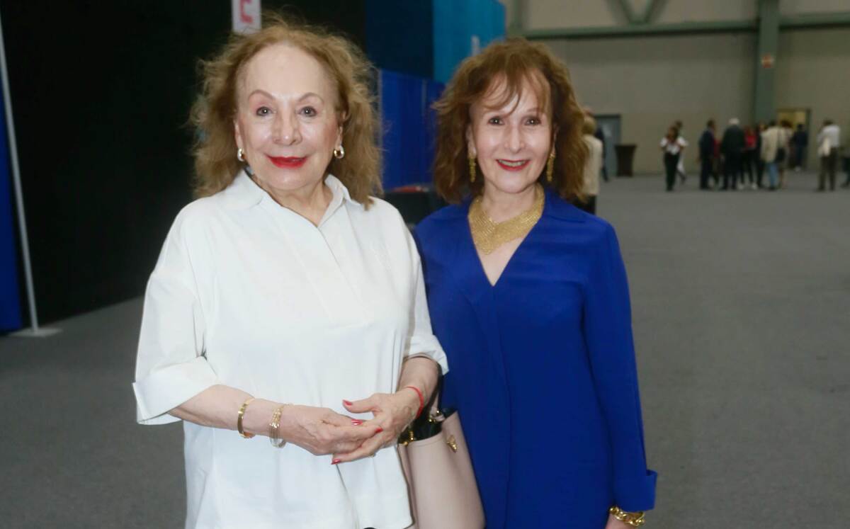 Aurora Cantú de Cagnasso y Adriana Tijerina