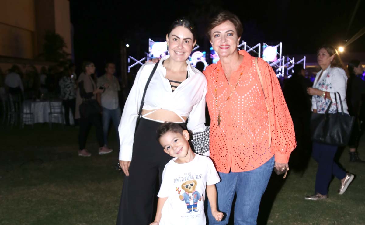 Bárbara, Marcelo y Cecilia