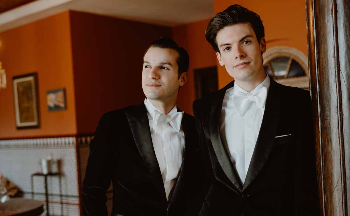 Bernardo Jaime y Marcelo Velasco  / Foto: Ah Lovestories