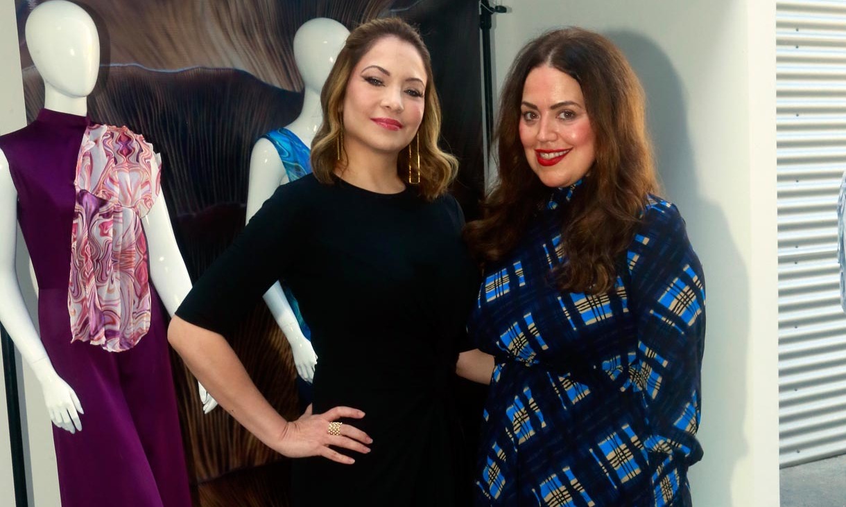 Lesly Genovak y Gretta Villarreal