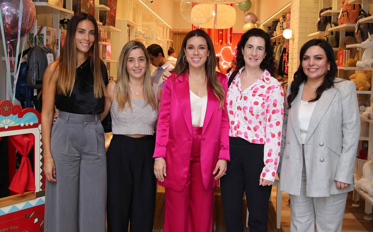 Deborah Gignac, Mayté Arce de Brunell, Myriam Salas de Lobo, Teresa Páez y caty Sandoval. Fotos: Roberto Alvarado