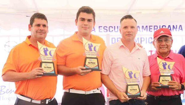 Enrique Gerez, Enrique Gerez, Luis Legorreta y Agustín Cruz / Foto: Dennis Hernández