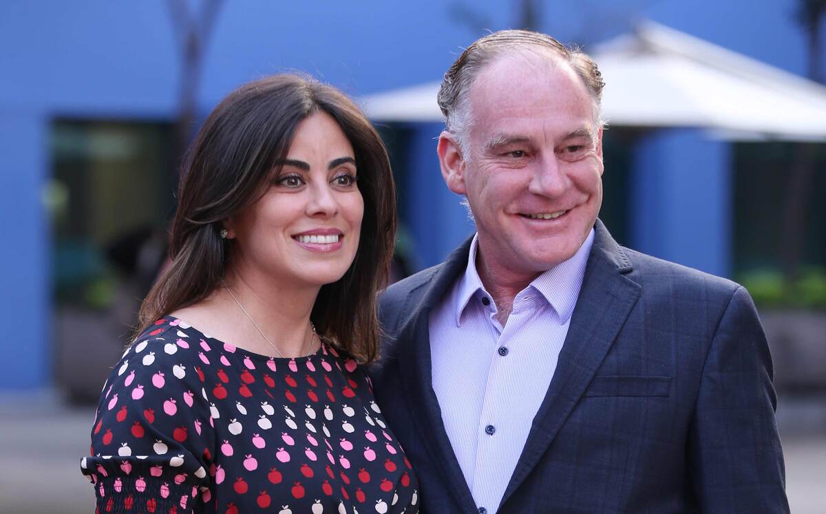 Magda de Lozano y Bernardo Lozano