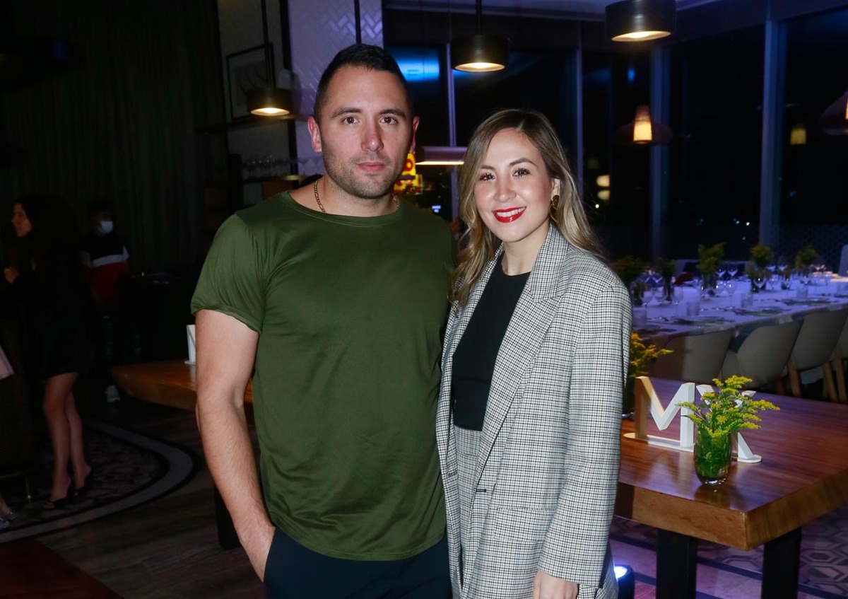 Marcelo Álvarez y Daniela Pineda