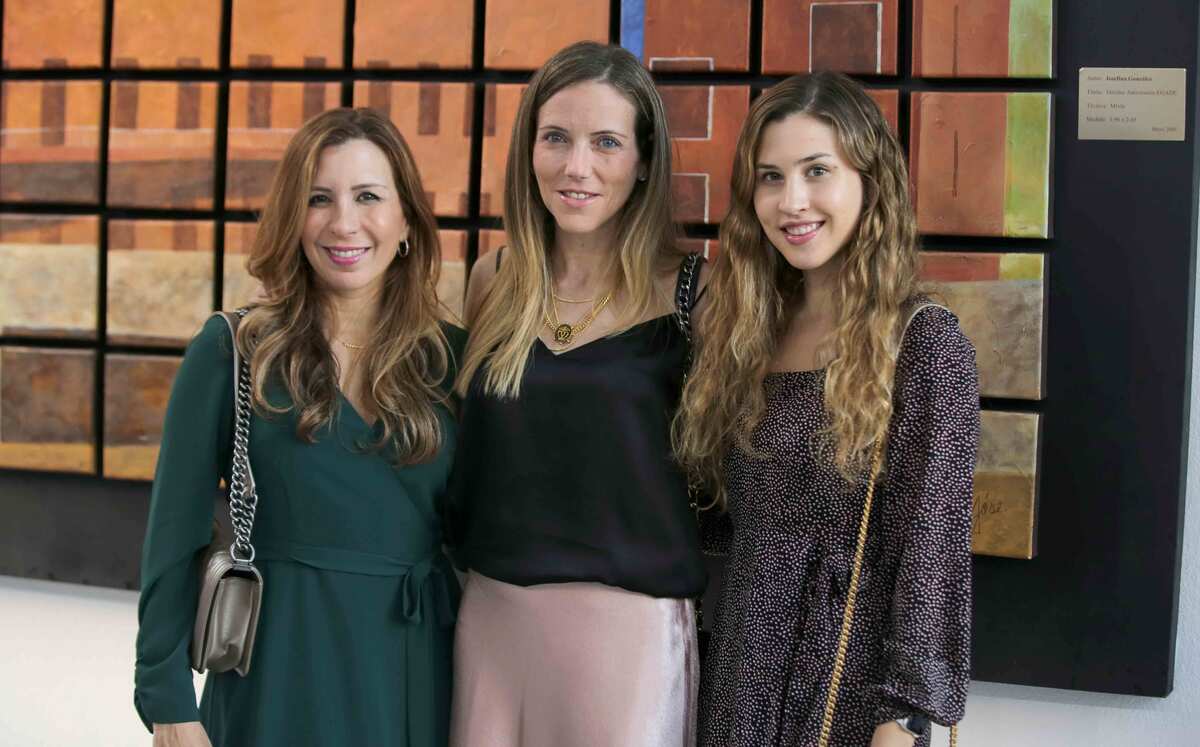 María de la Garza, Mónica Zambrano y María Belden. Fotos: Roberto Alvarado