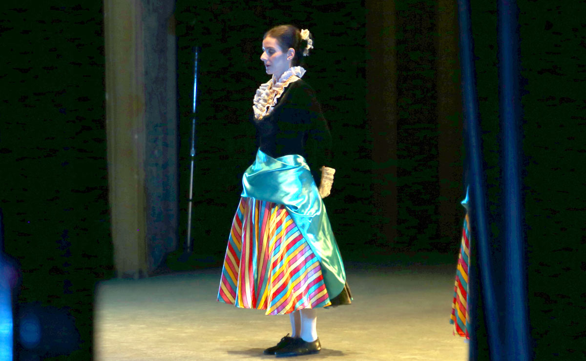Ofrecieron números de baile español