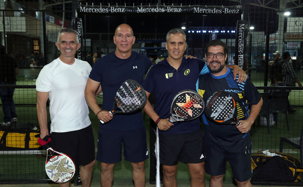 Ricardo, Jaime, Eduardo y Mauricio