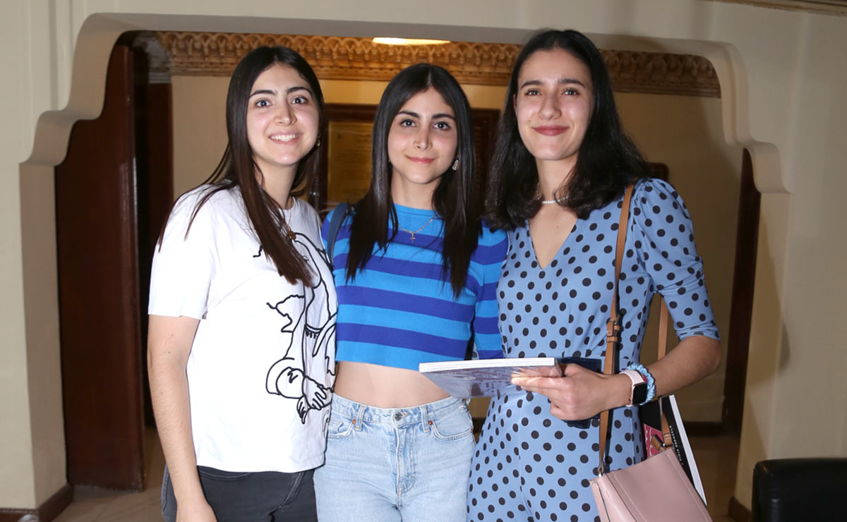 Rocío, Marce y Tere