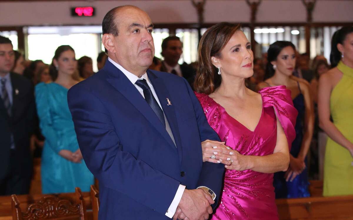 Salvador Charur y Adriana de Charur