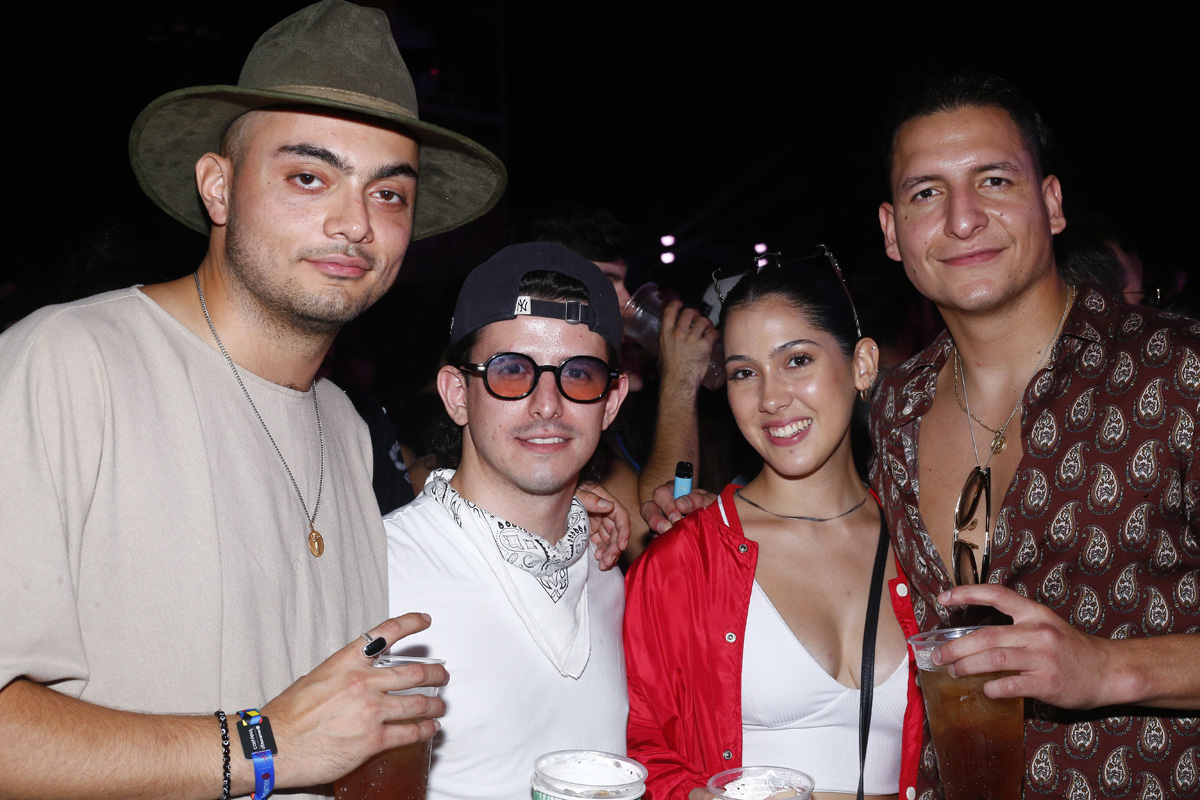 Sebastián Ramírez, Pato Herrera, María Valdés y Jorge Vallarta