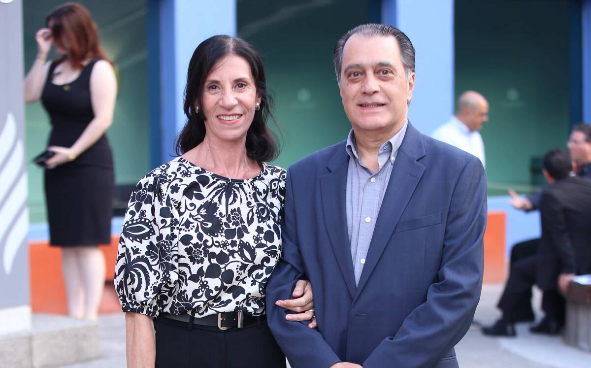 Semi Andonie de Garza y Francisco Garza