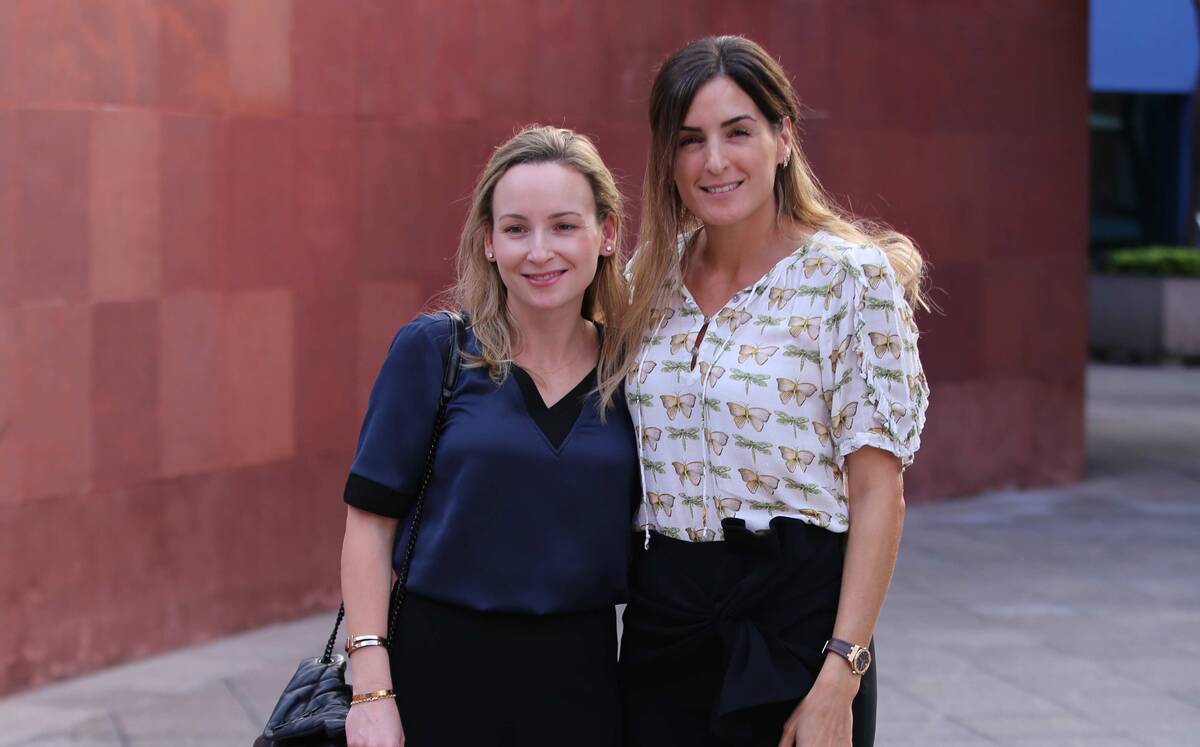 Valeria Garza de Llaguno  e Ivette Velasco de Llaguno