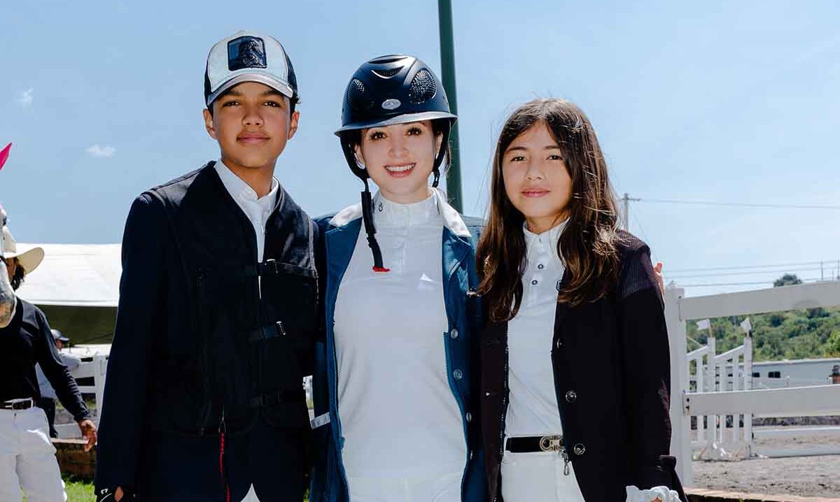 Santiago Garcés, Arlete Neira e Isabella Galán