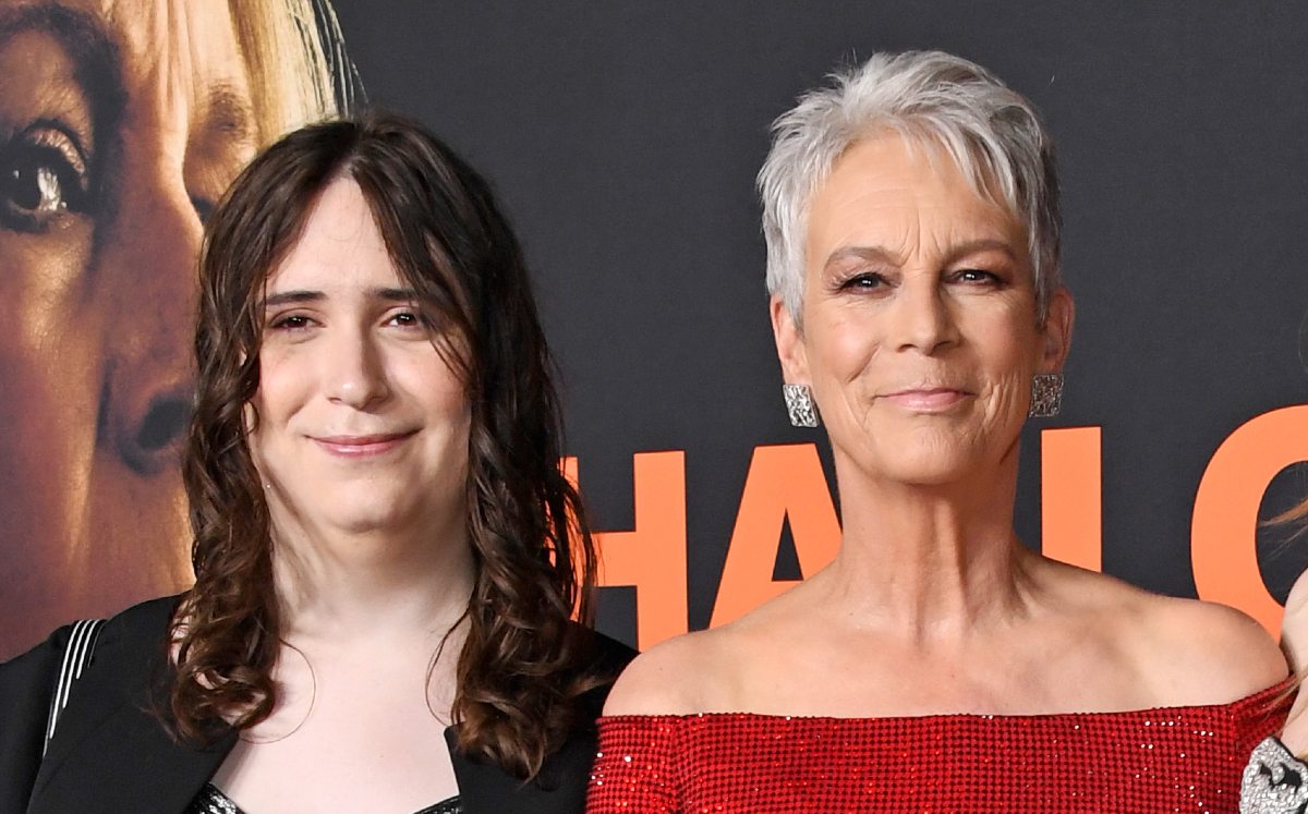 Ruby Guest, la hija transgénero de Jamie Lee Curtis en la alfombra roja (Foto: Getty Images)