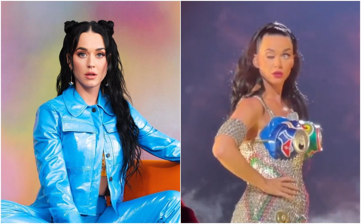 Katy Perry: ¿Qué le pasó en el ojo en uno de sus conciertos? (Foto: Instagram/TikTok)