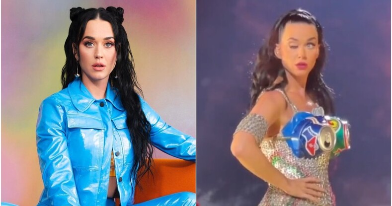 Katy Perry: ¿Qué le pasó en el ojo en uno de sus conciertos? (Foto: Instagram/TikTok)