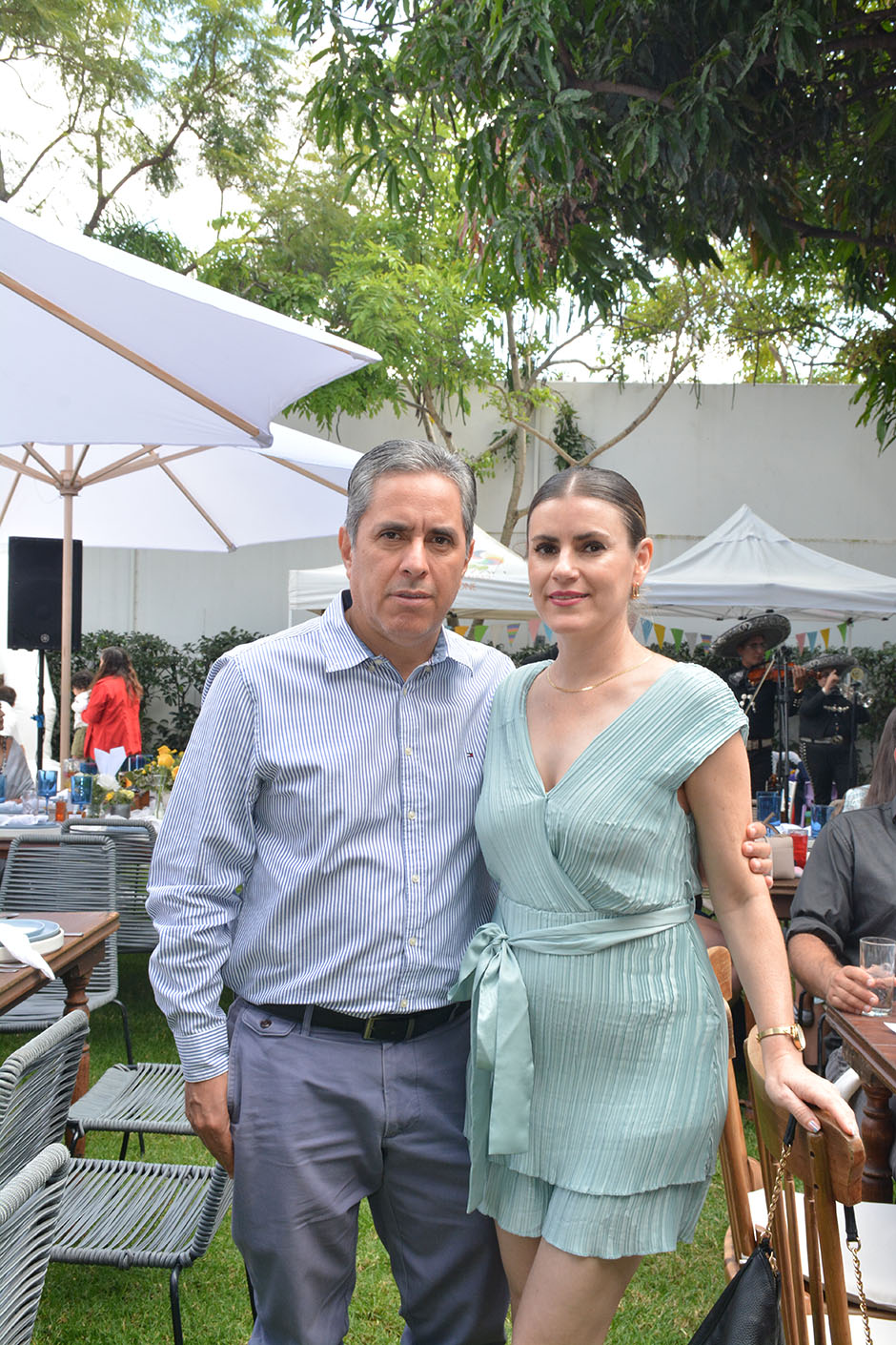 Óscar Tostado y Blanca González