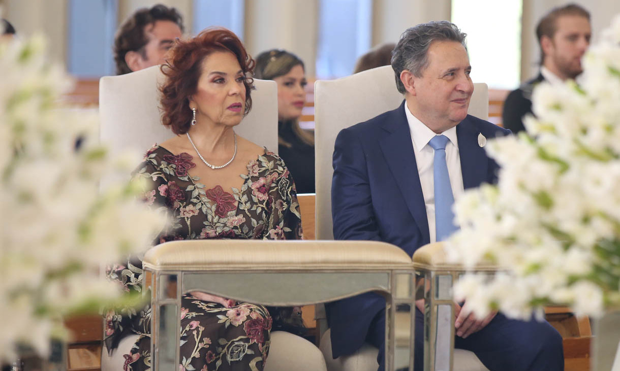 PAPÁS DE LA NOVIA. Dolores Sottil de Domene y José Domene