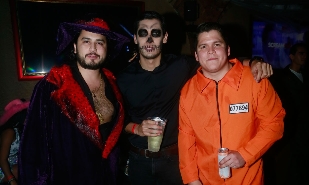 Javier Mohamed, Oscar Arce y Sergio Flores