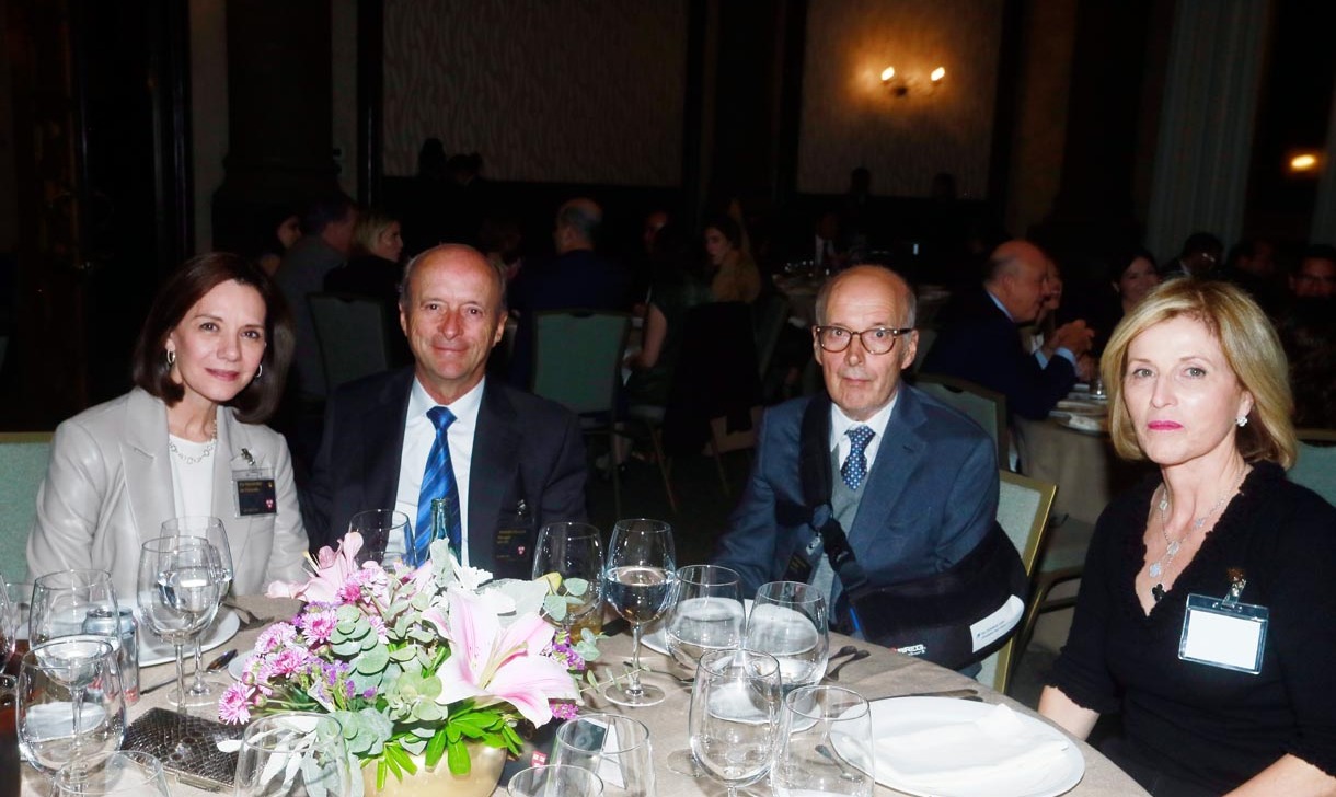 Ela Fernández de Elizondo, Alejandro Elizondo, Dionisio Garza Medina y Balbina Sada de Garza