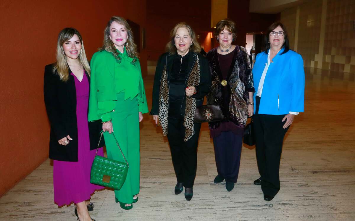 Daniela Martínez, Sonia Garza de Ocampo, Liliana Melo de Sada, Sofía Leticia Morales y Rosy González de Dávila