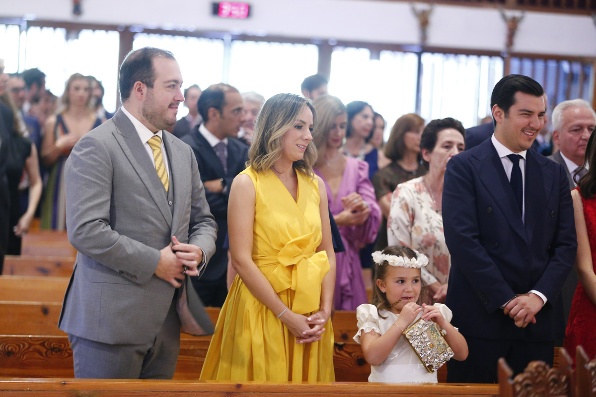 Estefanía Coello, Lorenza Autrey y Miguel Autrey