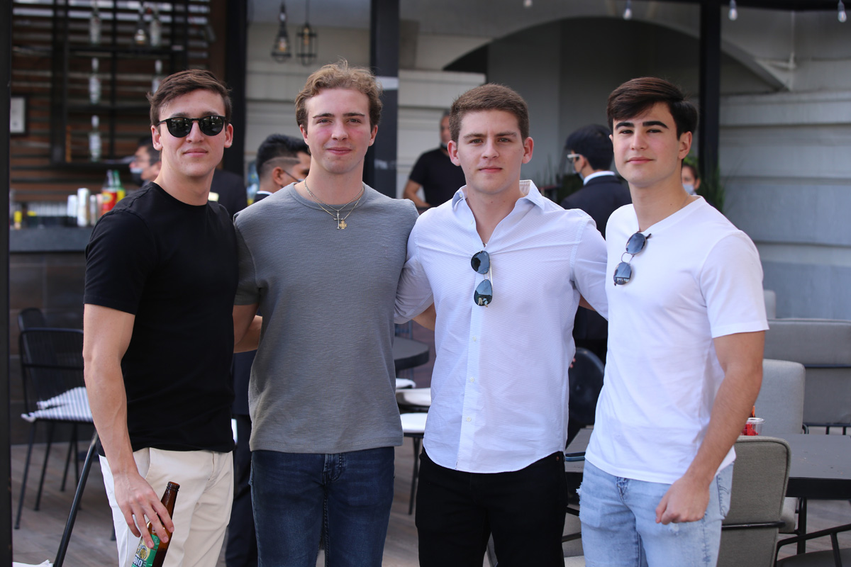 Gabriel Guardado, Antonio Marcos, Mauricio Murillo y Mario Villarreal