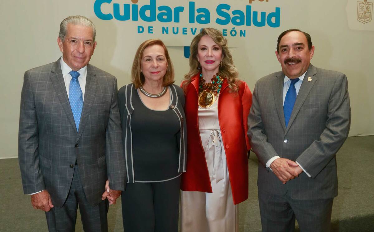 Javier Prieto, Lupina Treviño de Prieto, Sonia de Ocampo y Jorge Ocampo