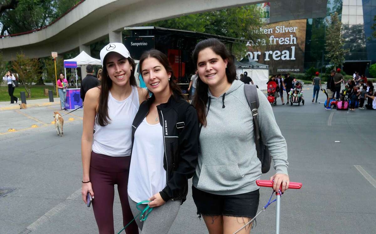 Joana Sharur, Eugenia Javelly y Michelle Javelly