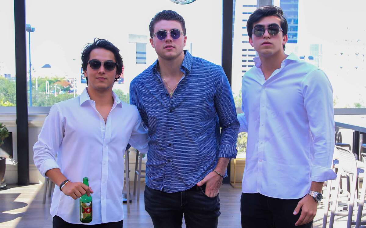 Mateo Alvárez, Ander Lozano y Eugenio Bueno. Roberta Alvarado