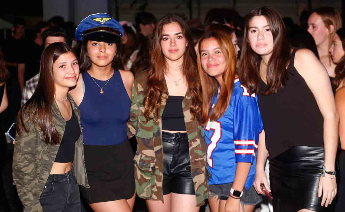 Valeria Borjas, Regina Mattingly, Raquel Potes, Isabella García y Valeria Sánchez / Fotos: Daniel Saldívar