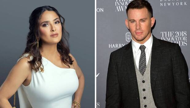 Salma Hayek y la atrevida foto junto a Channing Tatum que incendió la red.