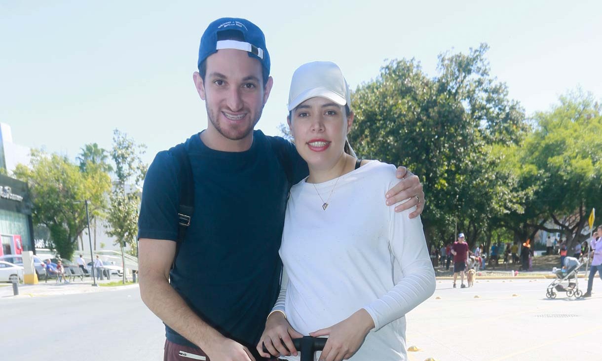 Adrián Garza, Eugenia Aldape y Emilia Garza