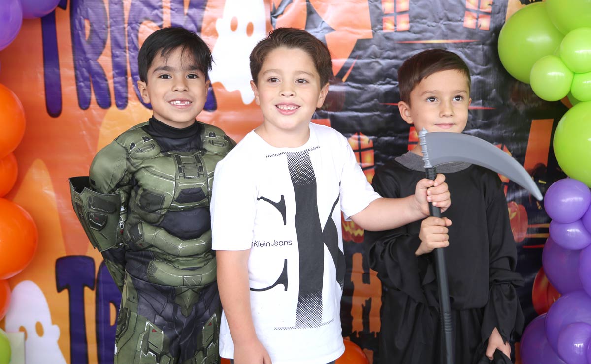 Alan, Leo y Marcelo