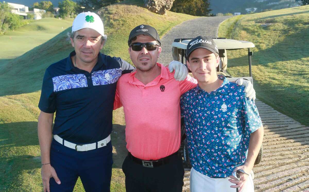 Alejandro Cortaza, Humberto Falcón y Marcelo Falcón