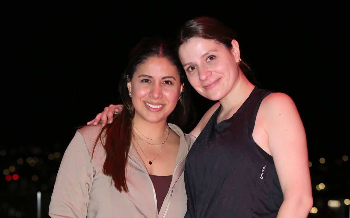 Ana Grimaldo y Brenda Salazar