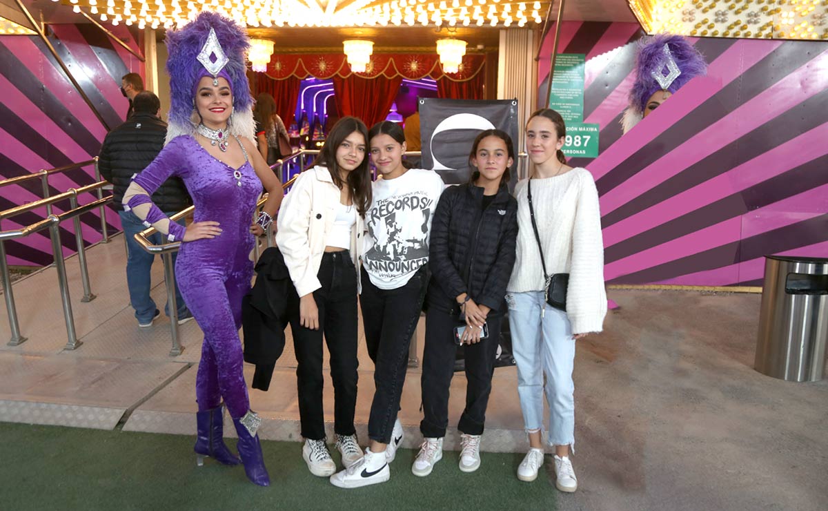 Ana, Ximena, Fernanda y Paola
