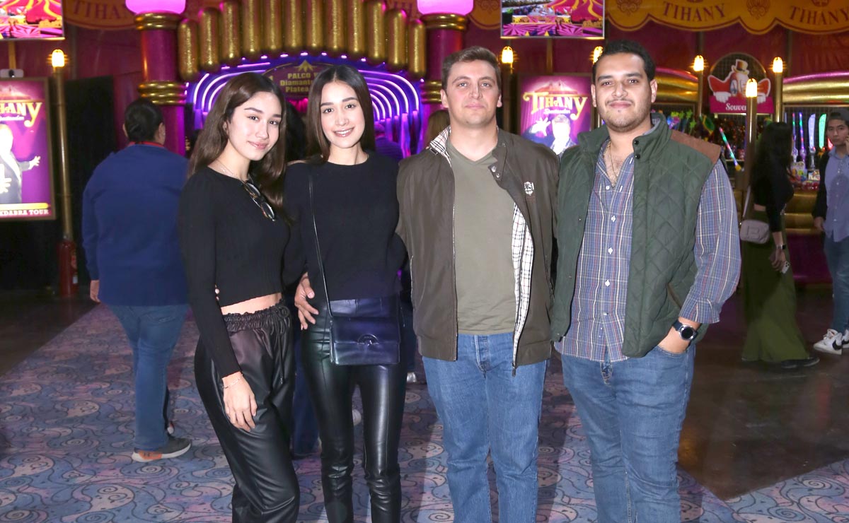 Bárbara, Ana Luisa, Max y Marcial