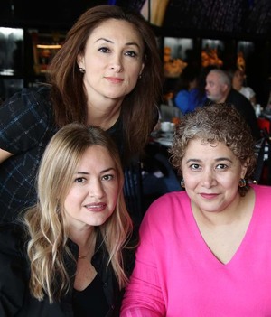 Berny Cañamar, Claudia Garza, Karina Núñez y Sandra Villarreal de Bernal