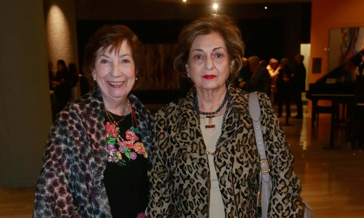 Mina Rivera de Llaguno y Aurora Patiño de Garza
