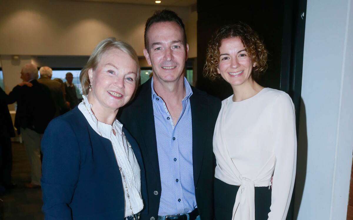 Dagma Ferrara, Marco Ferrara y Marcela Treviño