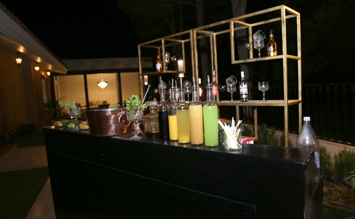 El festejo contó con una espectacular barra